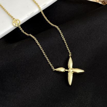[Elara]LOUISETTE GOLD NECKLACE