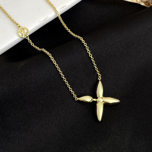[Elara]LOUISETTE GOLD NECKLACE