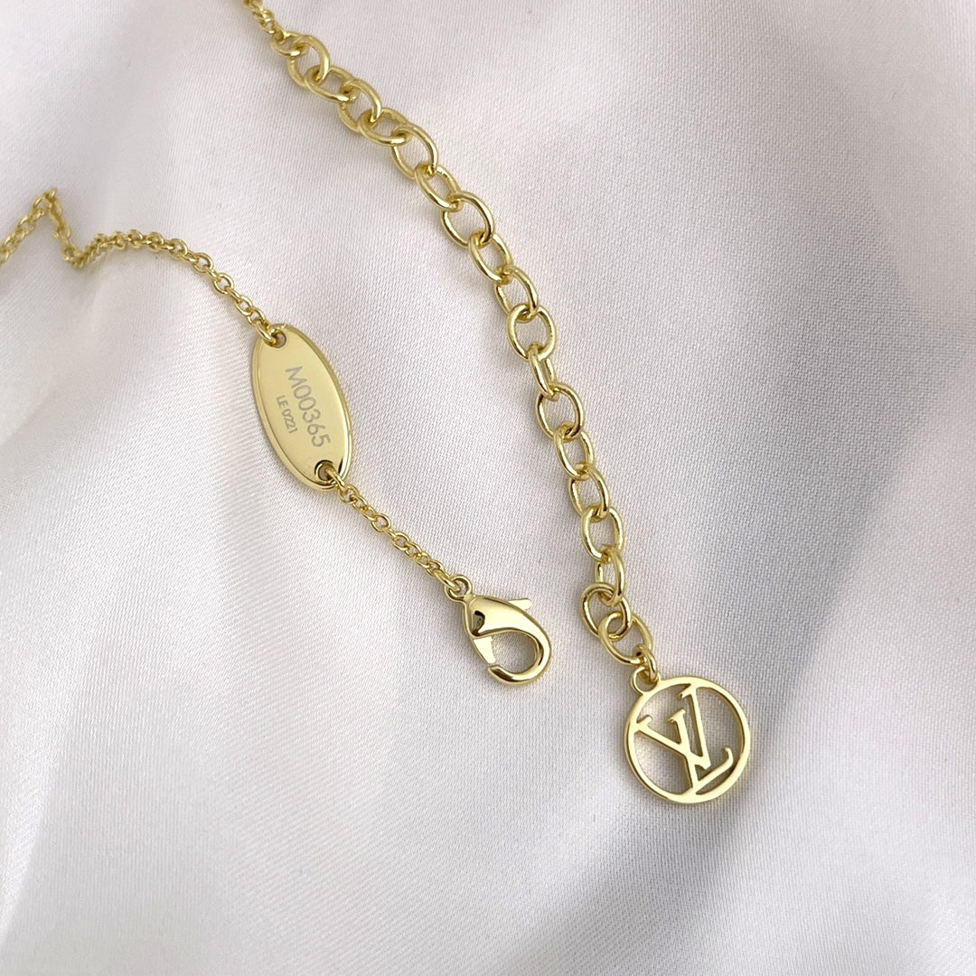 [Elara]LOUISETTE GOLD NECKLACE