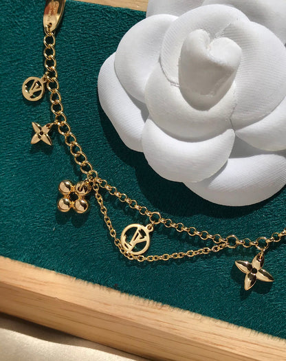 [Elara]BLOOMING ROSE GOLD MOP BRACELET