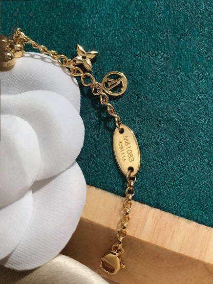 [Elara]BLOOMING ROSE GOLD MOP BRACELET