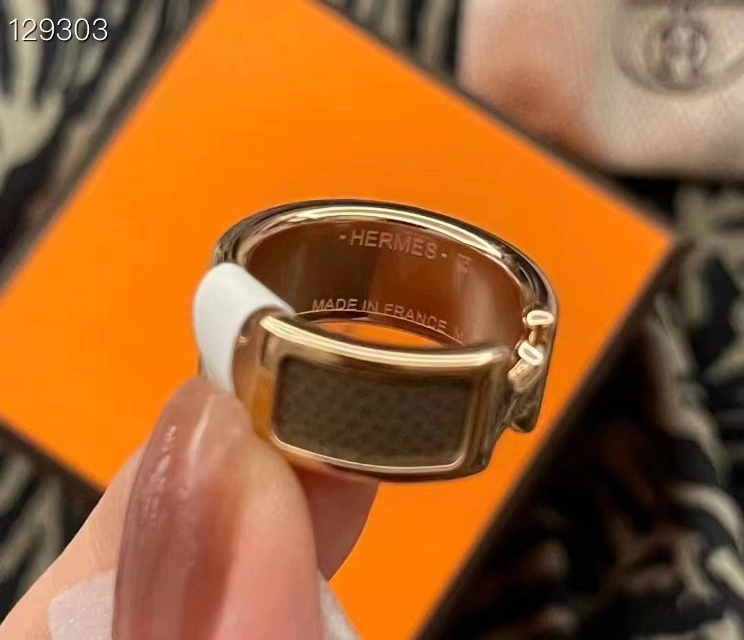 [Elara]OLYMPE ROSE GOLD RING
