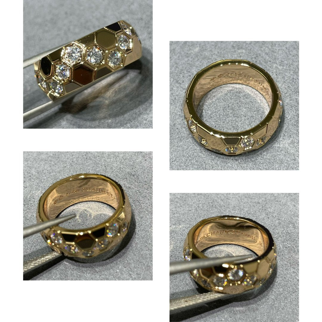 [Elara]BEE LOVE DIAMOND LARGE RING