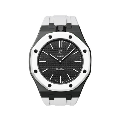 [Elara]Royal Oak Pop Exclusive Bioceramic Case & Silicone Strap Mix Color