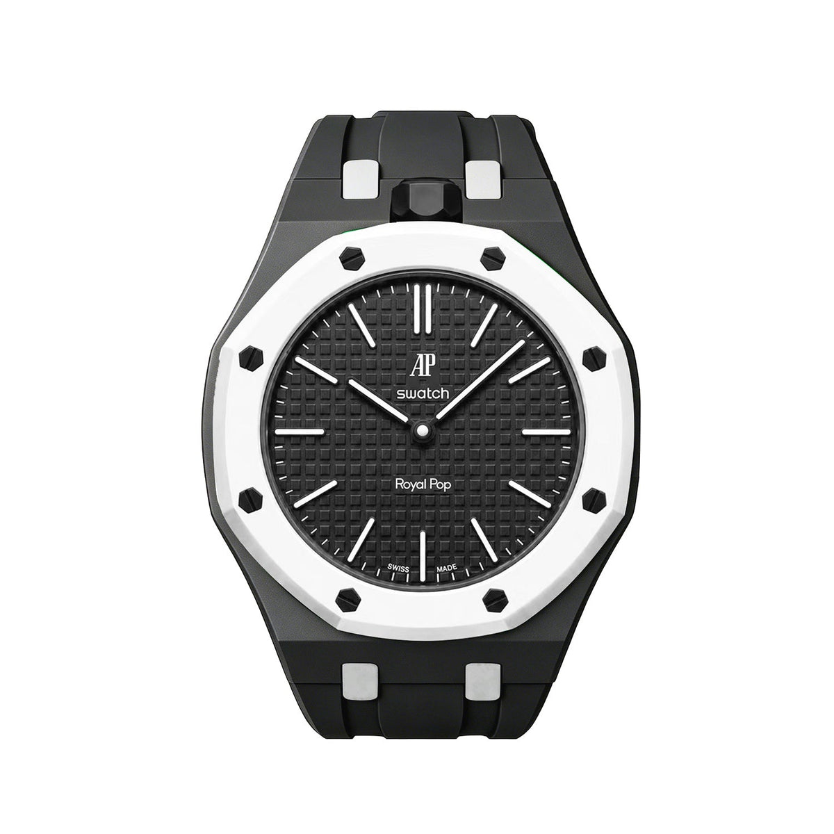 [Elara]Royal Oak Pop Exclusive Bioceramic Case & Silicone Strap Mix Color
