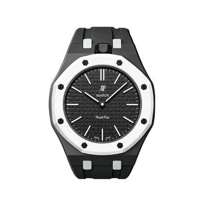 [Elara]Royal Oak Pop Exclusive Bioceramic Case & Silicone Strap Mix Color