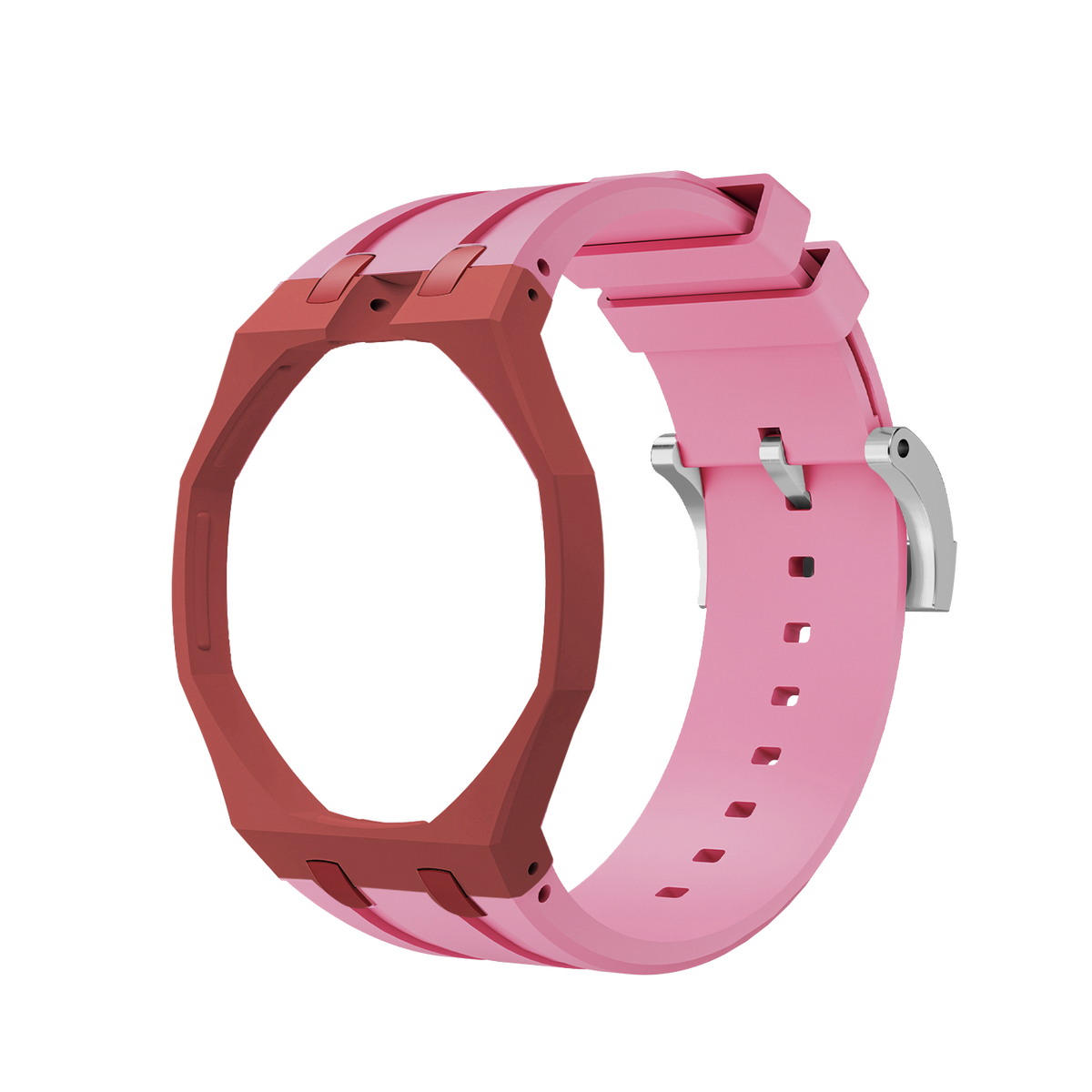 [Elara]Royal Oak Pop Exclusive Bioceramic Case & Silicone Strap Mix Color