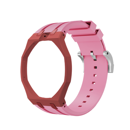 [Elara]Royal Oak Pop Exclusive Bioceramic Case & Silicone Strap Mix Color