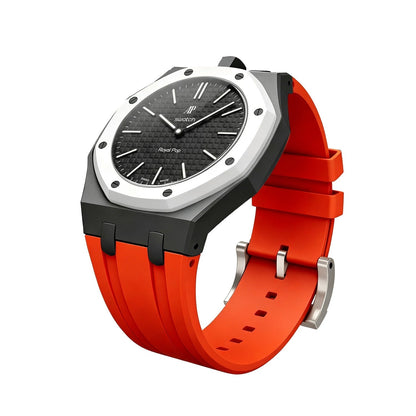 [Elara]Royal Oak Pop Exclusive Bioceramic Case & Silicone Strap Mix Color