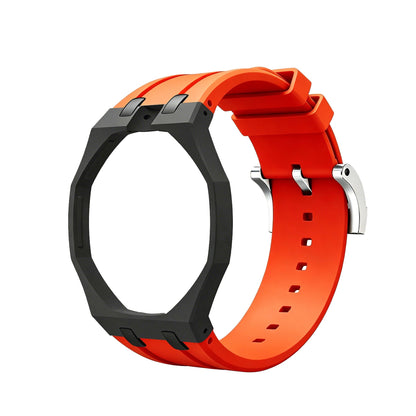 [Elara]Royal Oak Pop Exclusive Bioceramic Case & Silicone Strap Mix Color