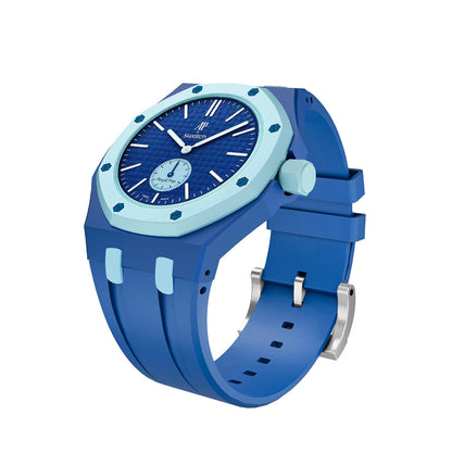 [Elara]Royal Oak Pop Exclusive Bioceramic Case & Silicone Strap Mix Color