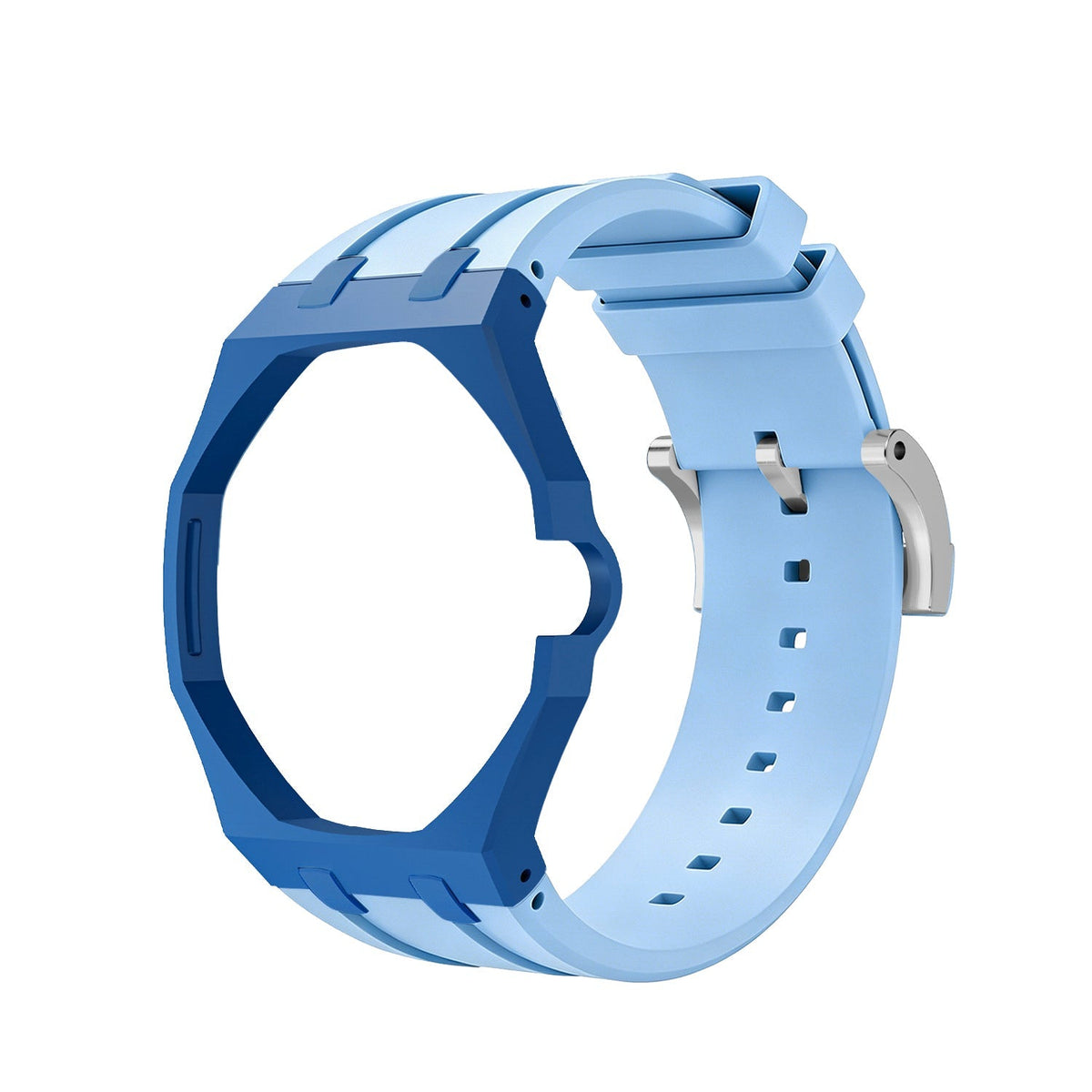[Elara]Royal Oak Pop Exclusive Bioceramic Case & Silicone Strap Mix Color