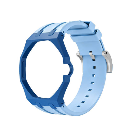 [Elara]Royal Oak Pop Exclusive Bioceramic Case & Silicone Strap Mix Color