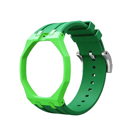 [Elara]Royal Oak Pop Exclusive Bioceramic Case & Silicone Strap Mix Color
