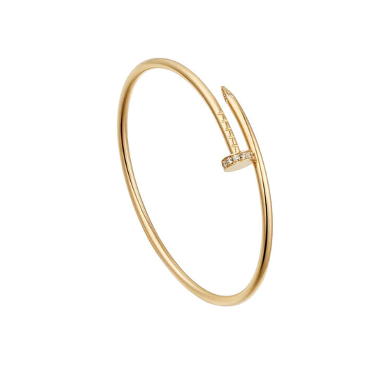[Elara]JUSTE UN CLOU 2.5MM SMALL MODEL DIAMOND BANGLE