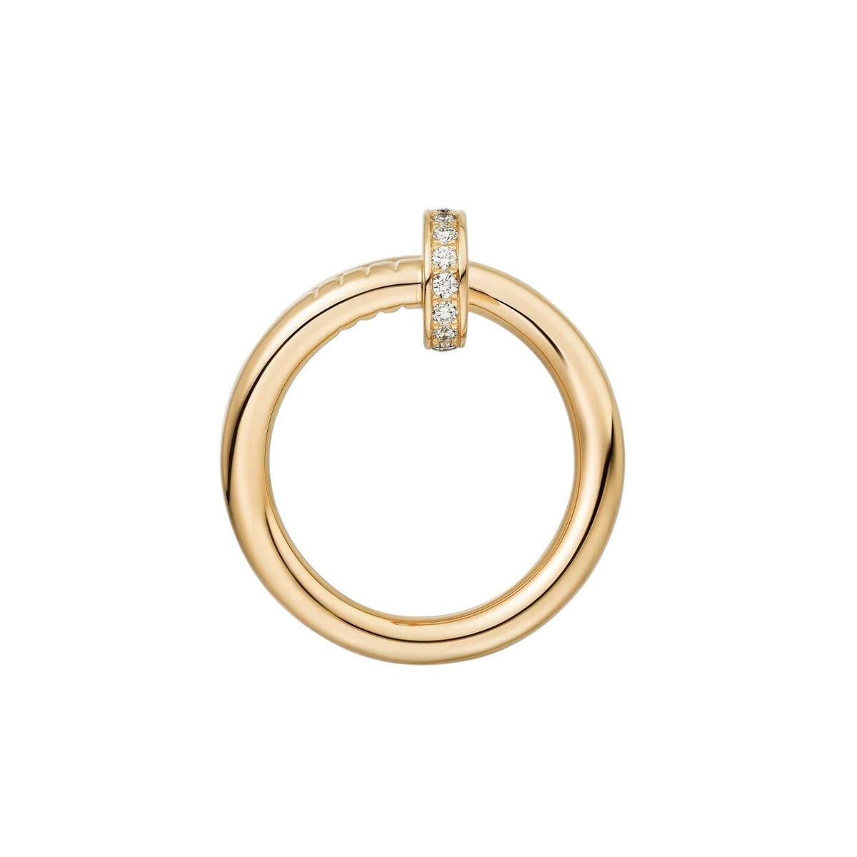 [Elara]CLOU 2.6MM DIAMOND RING