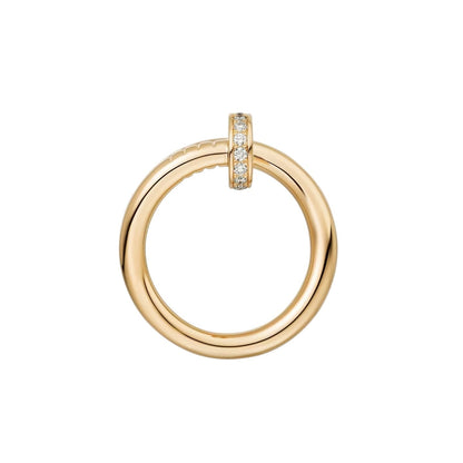 [Elara]CLOU 2.6MM DIAMOND RING