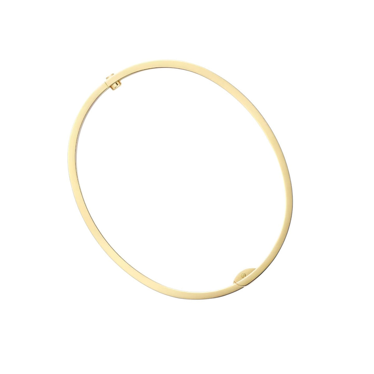 [Elara]CLASSIC 6.1MM LOVE シングルスクリュー ブレスレット - 10Pダイヤモンド