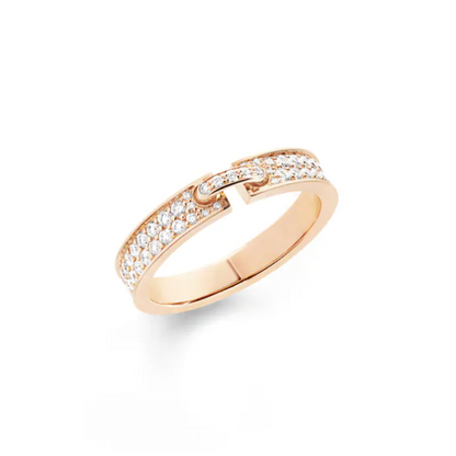 [Elara]ALLIANCE LIENS VIDENCE PAVED DIAMOND 4MM RING