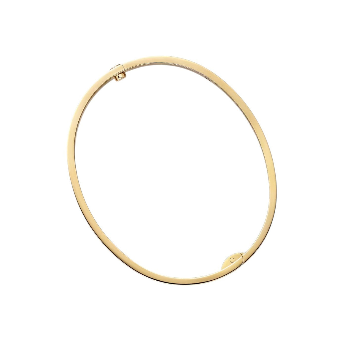 [Elara]CLASSIC 6.1MM ラブバングル - 10-ダイヤモンド フルパヴェ