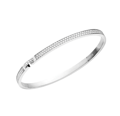 [Elara]LIENS VIDENCE DIAMOND PAVED BRACELET