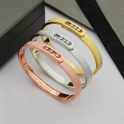 [Elara]MOVE NOA CISELÉ BANGLE BRACELET
