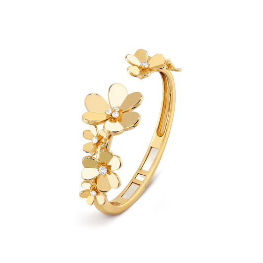 [Elara]LUMINOUS BLOSSOM OFFENER ARMBREIF