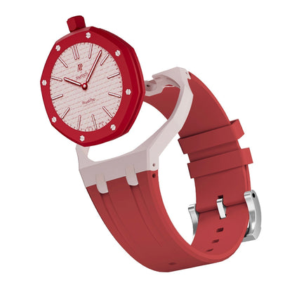 [Elara]Royal Oak Pop Exclusive Bioceramic Case & Silicone Strap Mix Color
