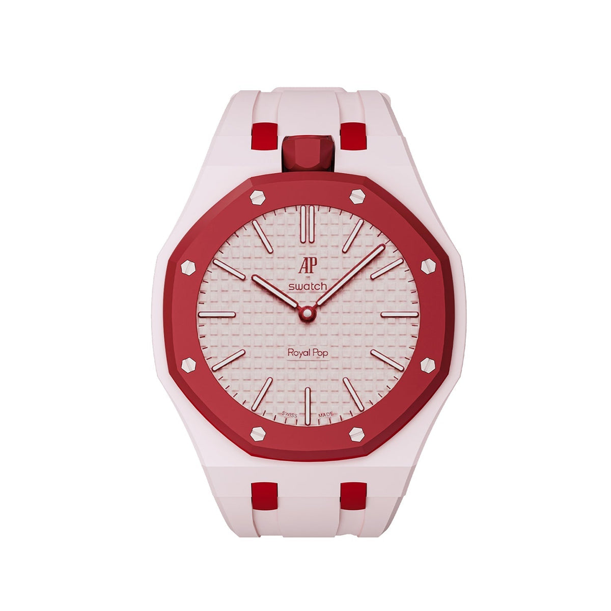 [Elara]Royal Oak Pop Exclusive Bioceramic Case & Silicone Strap Mix Color
