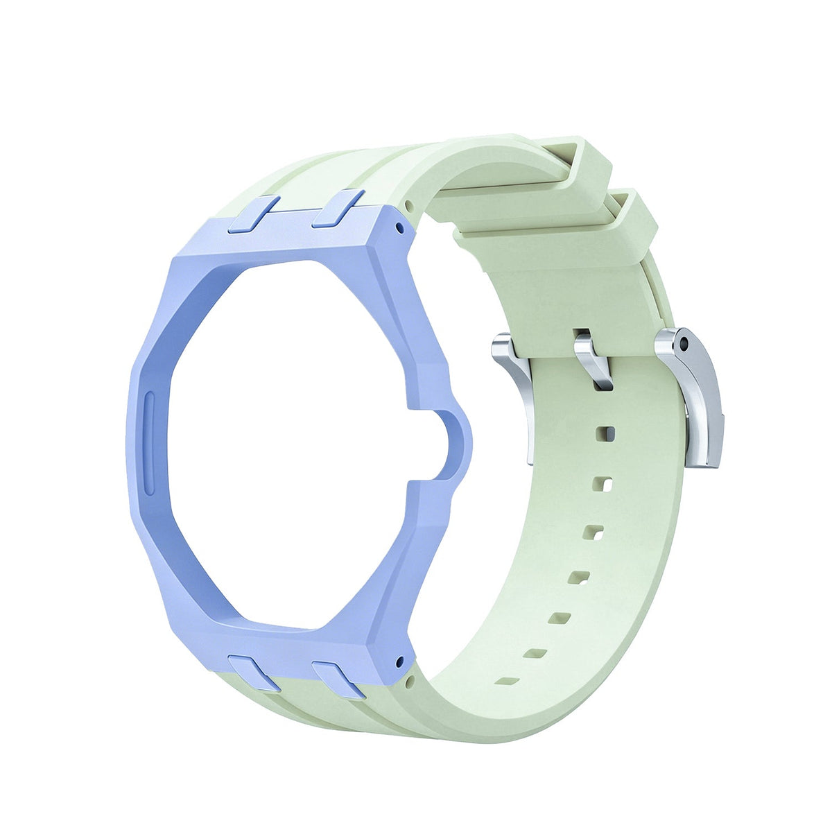 [Elara]Royal Oak Pop Exclusive Bioceramic Case & Silicone Strap Mix Color