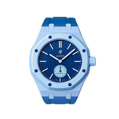 [Elara]Royal Oak Pop Exclusive Bioceramic Case & Silicone Strap Mix Color