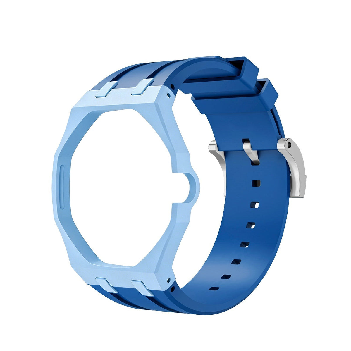 [Elara]Royal Oak Pop Exclusive Bioceramic Case & Silicone Strap Mix Color