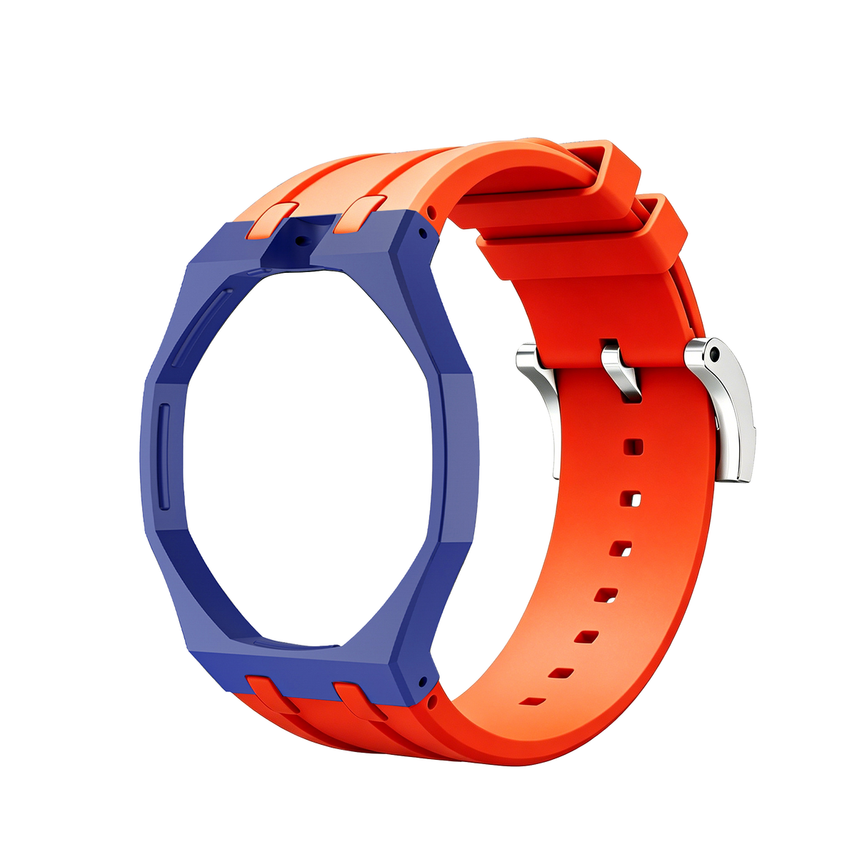 [Elara]Royal Oak Pop Exclusive Bioceramic Case & Silicone Strap Mix Color