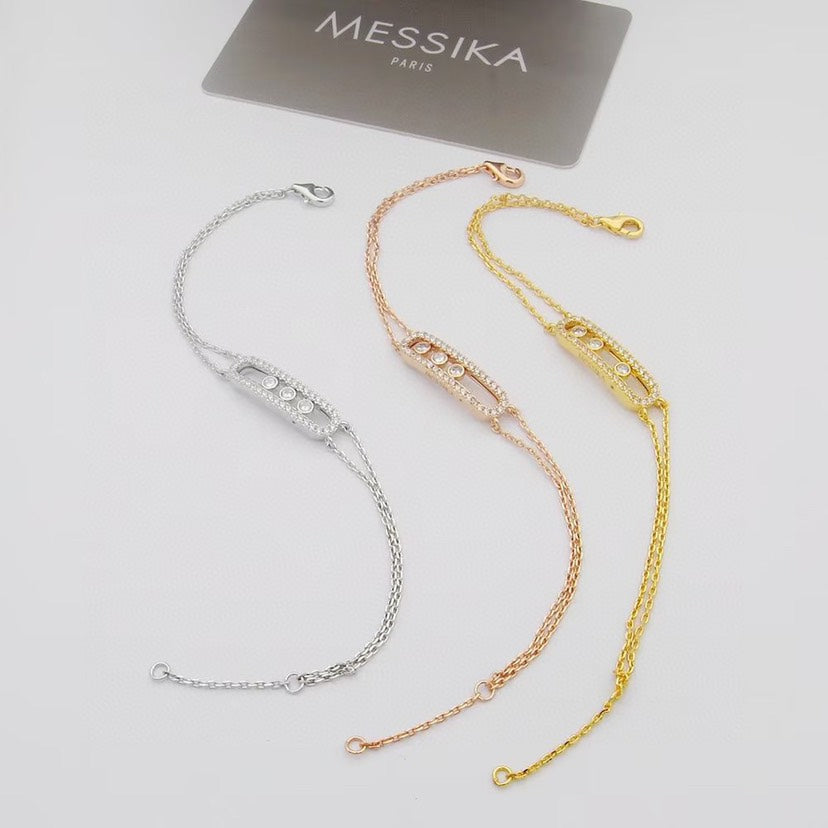 [Elara]MOVE CLASSIQUE PAVÉ DIAMOND BRACELET