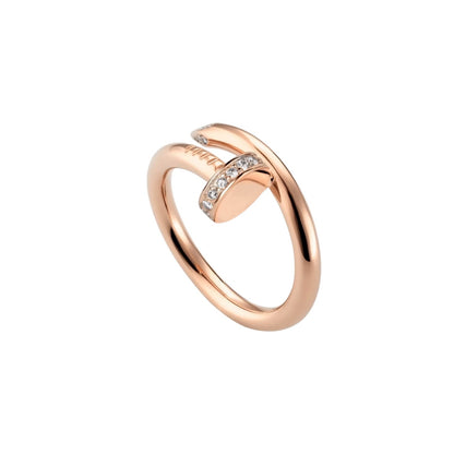 [Elara]CLOU 2.6MM DIAMOND RING
