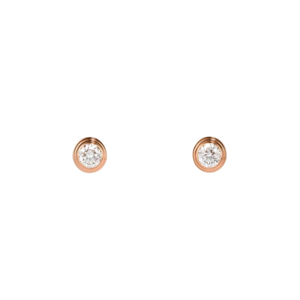 [Elara]D'AMOUR 5MM DIAMOND STUD EARRINGS