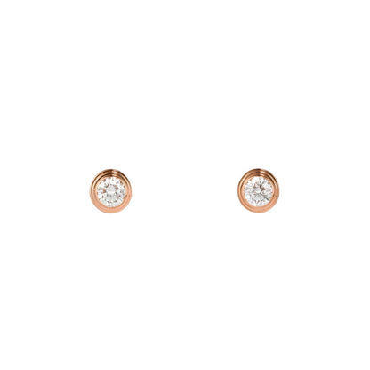 [Elara]D'AMOUR 5MM DIAMOND STUD EARRINGS