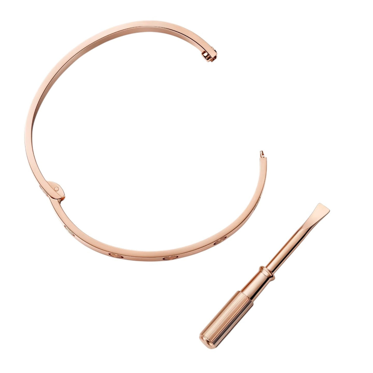 [Elara]CLASSIC 6.1MM LOVE シングルスクリュー ブレスレット