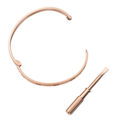 [Elara]CLASSIC 6.1MM LOVE シングルスクリュー ブレスレット