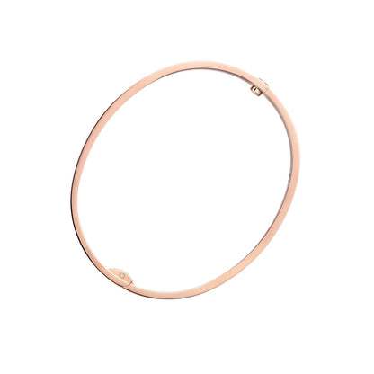[Elara]クラシック 6.1MM ラブバングル - フルパヴェ