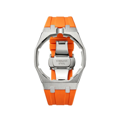 [Elara]Royal Oak Pop Exclusive Steel Case & Silicone Strap With Cradle