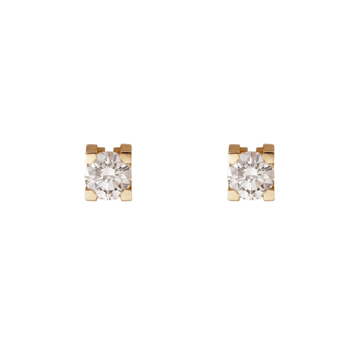 [Elara]C DE DIAMOND STUD EARRINGS
