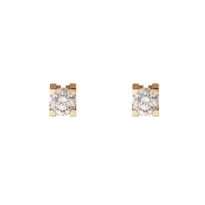 [Elara]C DE DIAMOND STUD EARRINGS