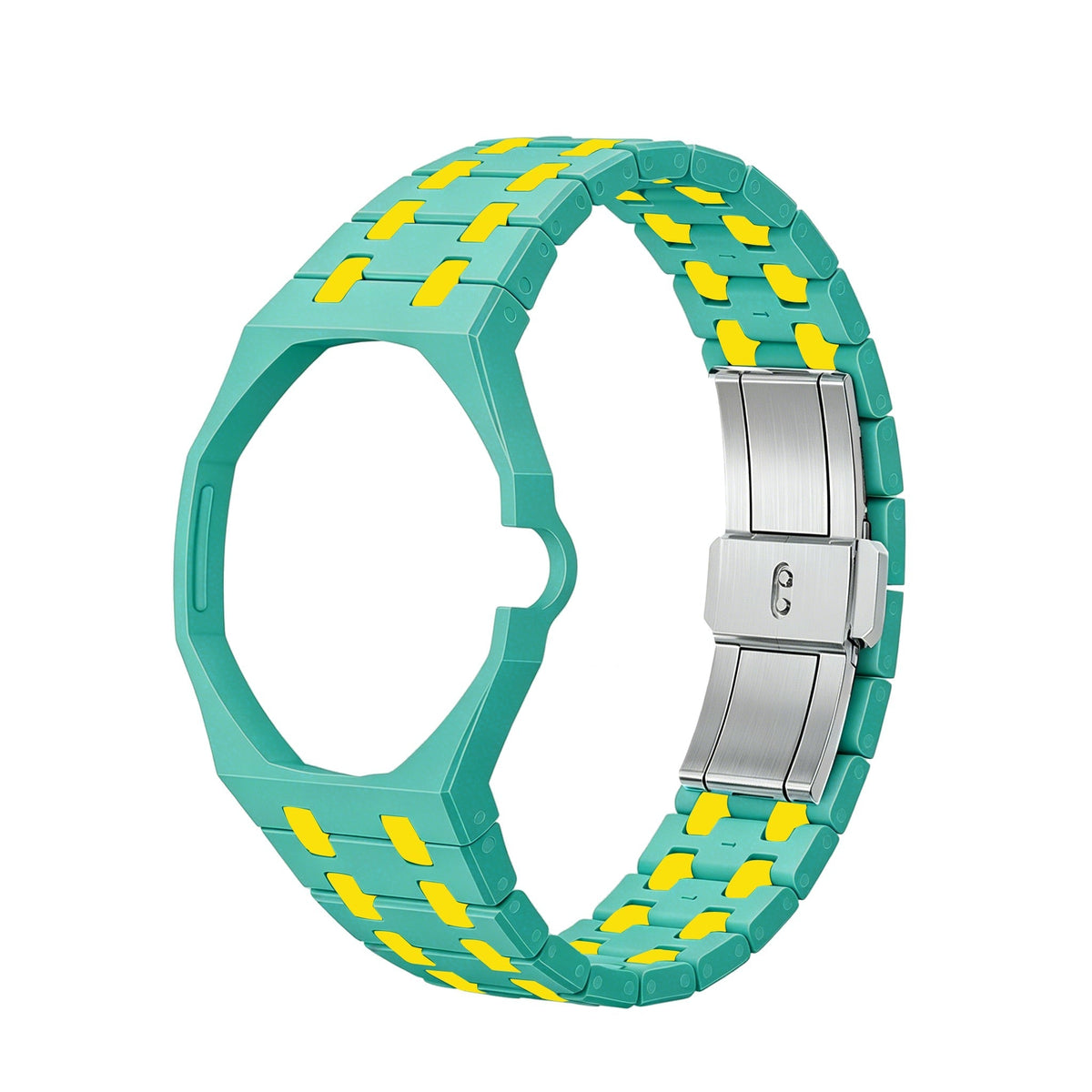 [Elara]Royal Oak Pop Exclusive Bioceramic Case & Bioceramic Strap Mix Color