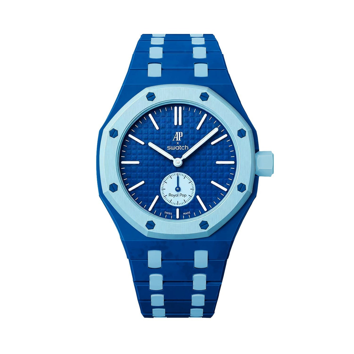 [Elara]Royal Oak Pop Exclusive Bioceramic Case & Bioceramic Strap Mix Color