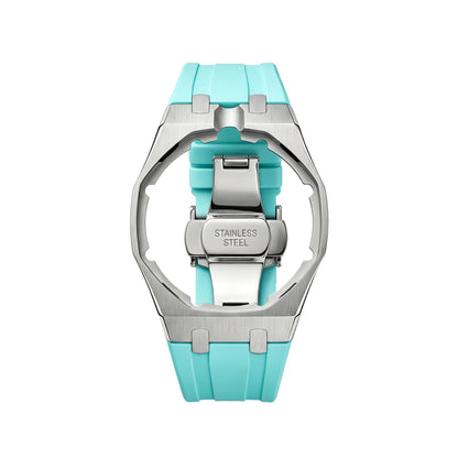 [Elara]Royal Oak Pop Exclusive Steel Case & Silicone Strap With Cradle