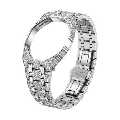 [Elara]Royal Oak Pop Exclusive Bioceramic Case & Bioceramic Strap Full Diamond