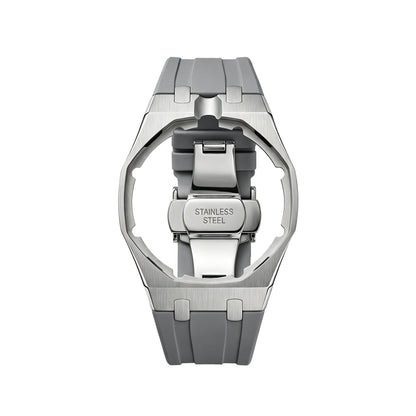 [Elara]Royal Oak Pop Exclusive Steel Case & Silicone Strap With Cradle
