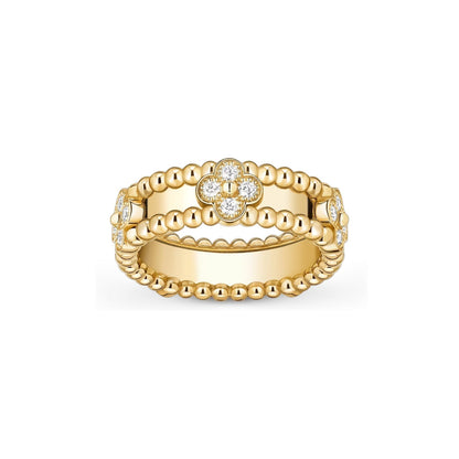 [Elara]SLIM KALEIDOSCOPE RADIANCE RING