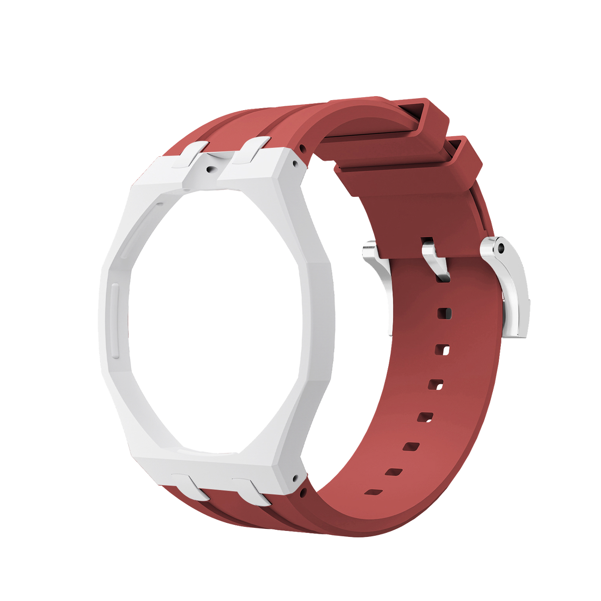 [Elara]Royal Oak Pop Exclusive Bioceramic Case & Silicone Strap Mix Color